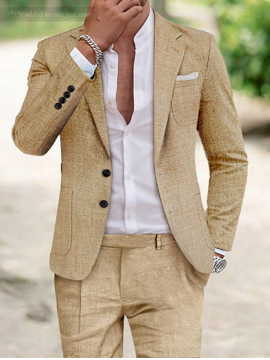 Men's Summer Lapel Suit | Casual