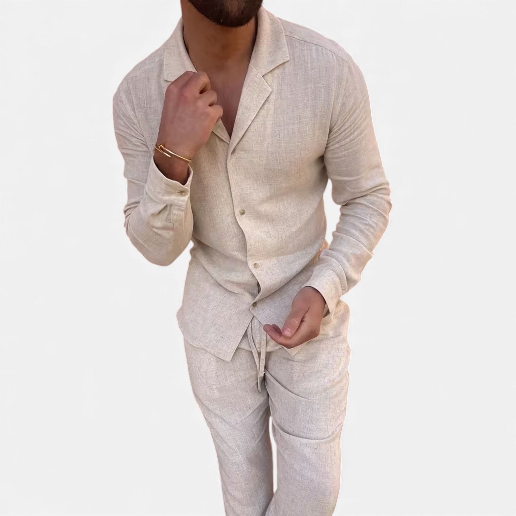 Men's Shirt & Trousers Co-Ord | Two Piece
