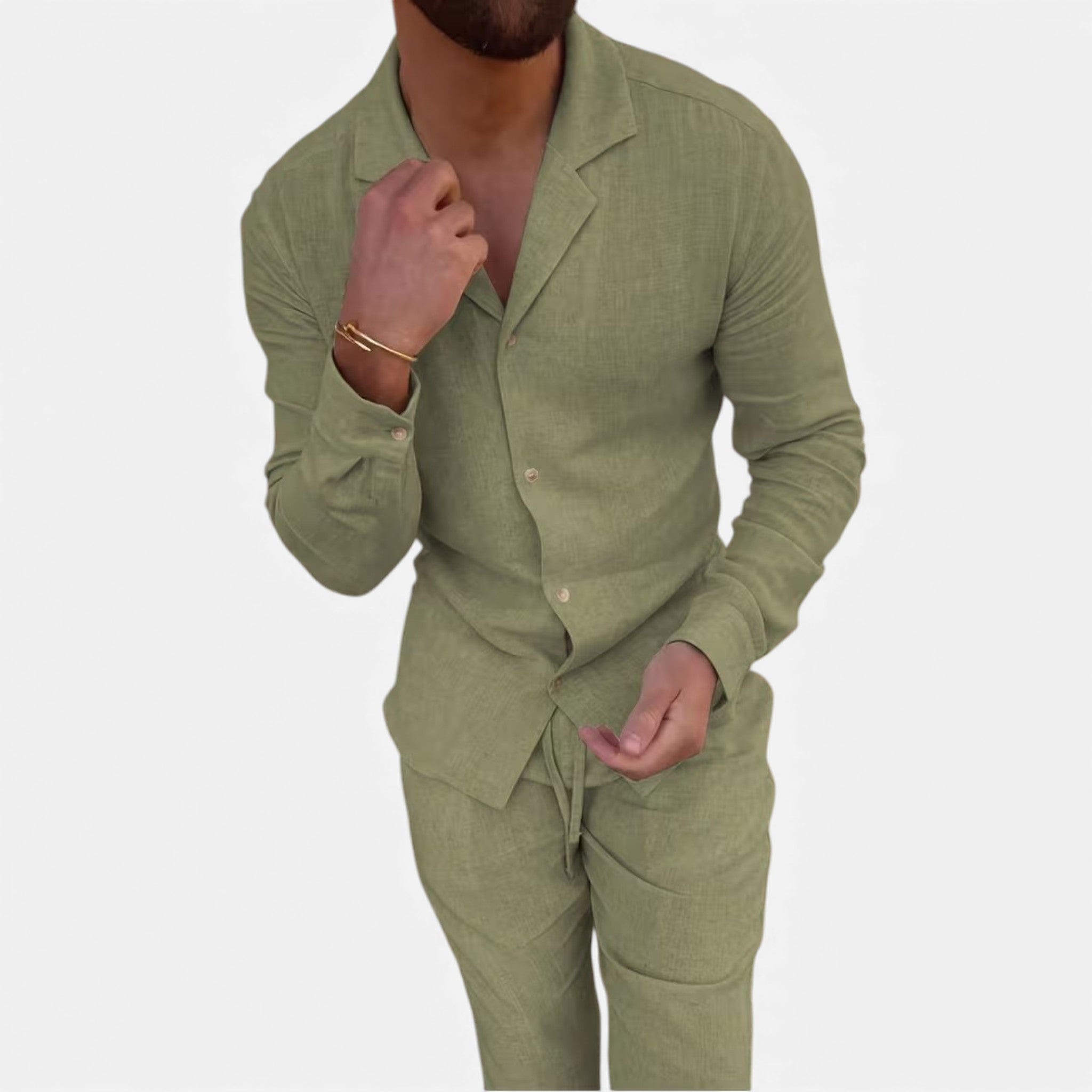 Men's Shirt & Trousers Co-Ord | Two Piece