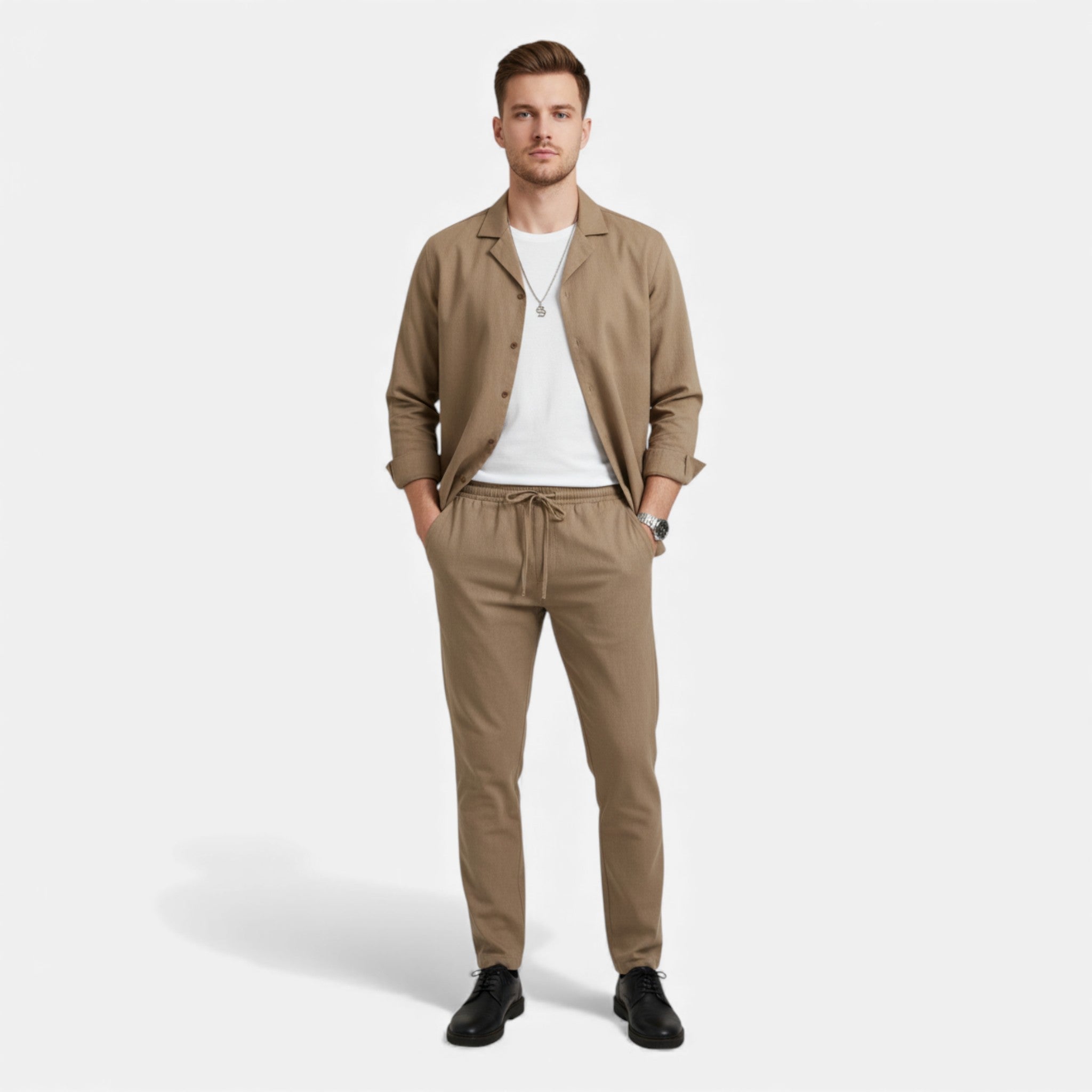 Men's Shirt & Trousers Co-Ord | Two Piece