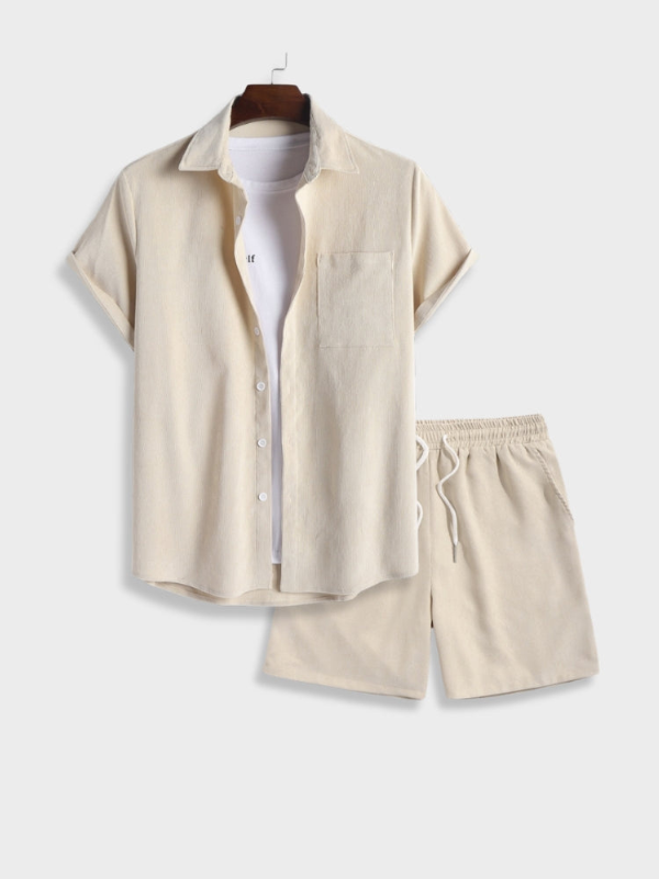 Men's Summer Set | Shirt & Shorts