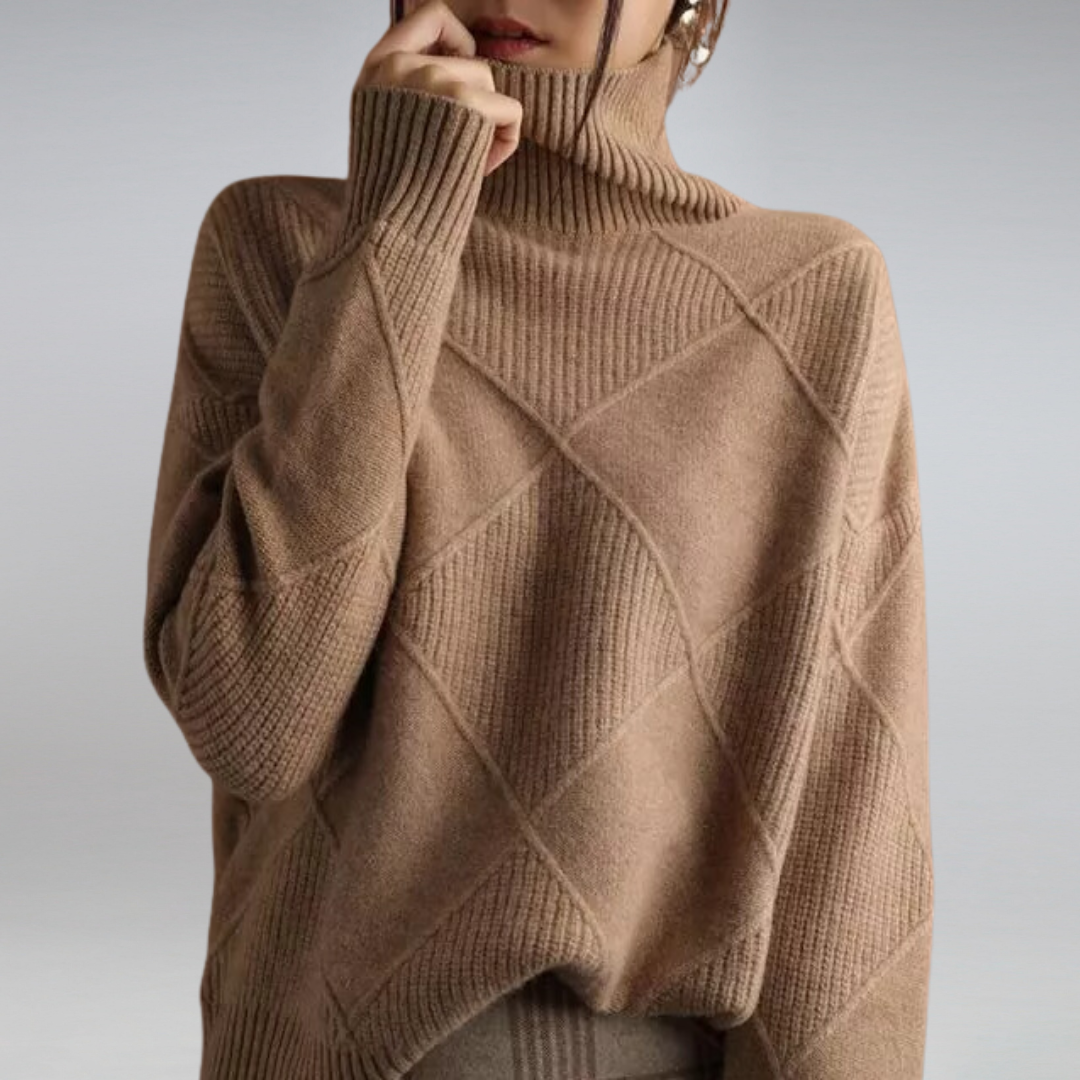 Women's Turtleneck Sweater | Knit