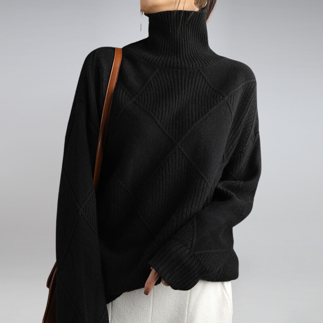 Women's Turtleneck Sweater | Knit