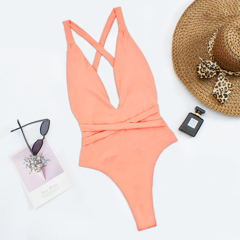 Women's High Waisted Swimsuit | One Piece