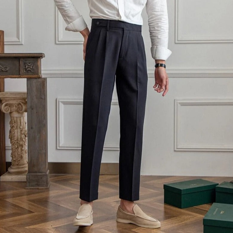 Men’s Pleated Trousers | Work