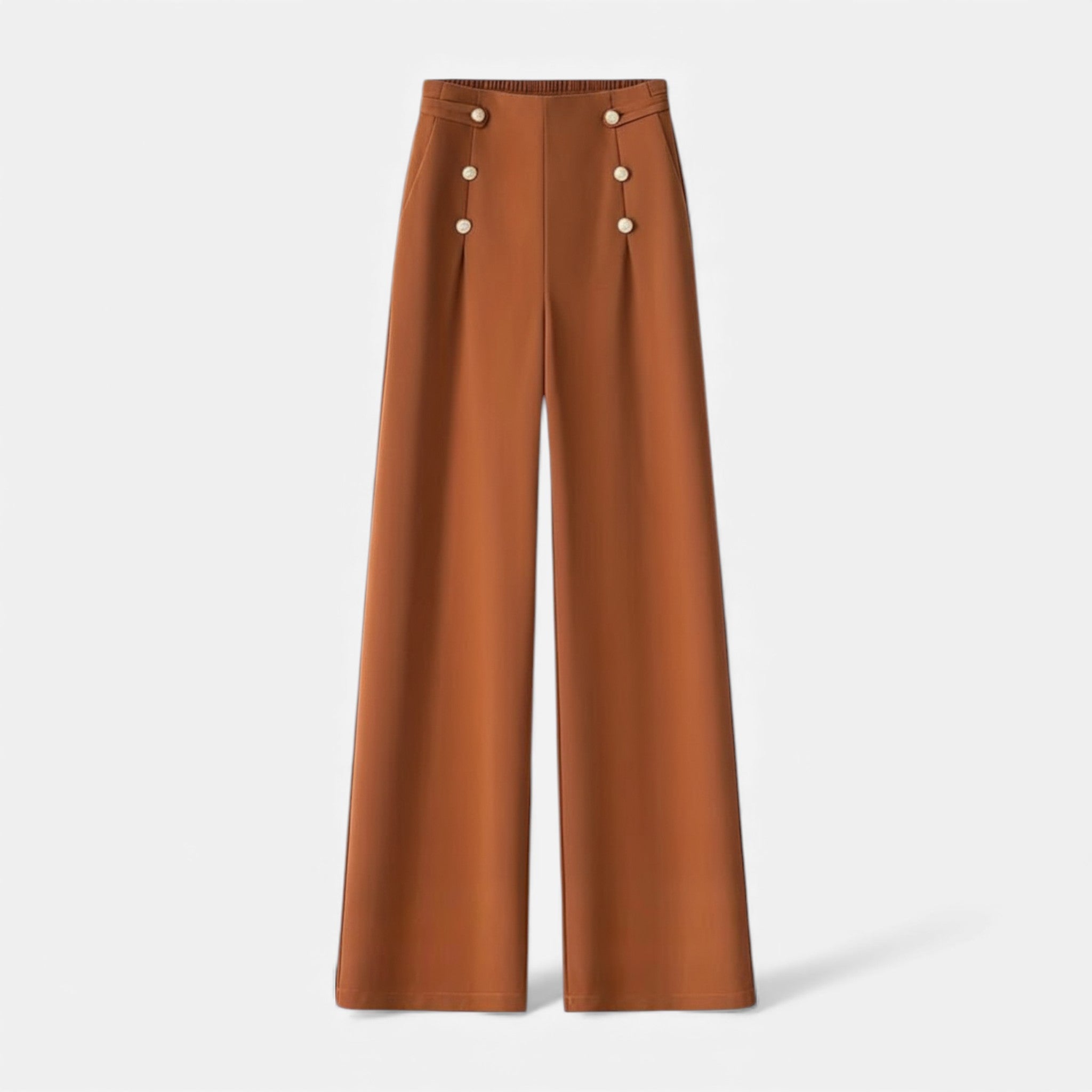 Women’s High-Waist Trousers | Wide-Leg