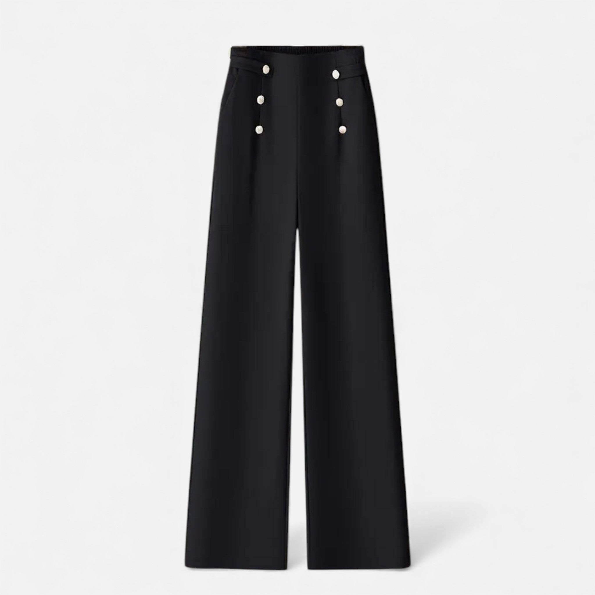 Women’s High-Waist Trousers | Wide-Leg
