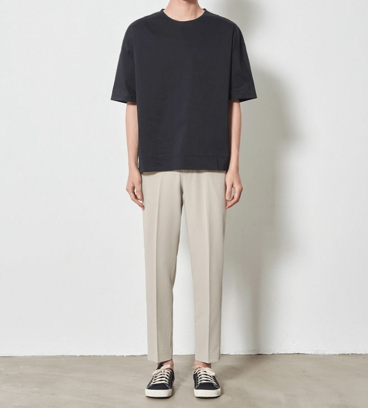 Men's Pleated Trousers | Straight Leg