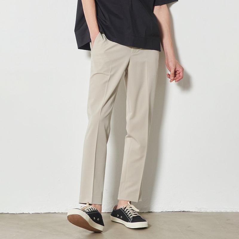 Men's Pleated Trousers | Straight Leg