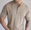 Men's Henley T-Shirt | Tight Fit