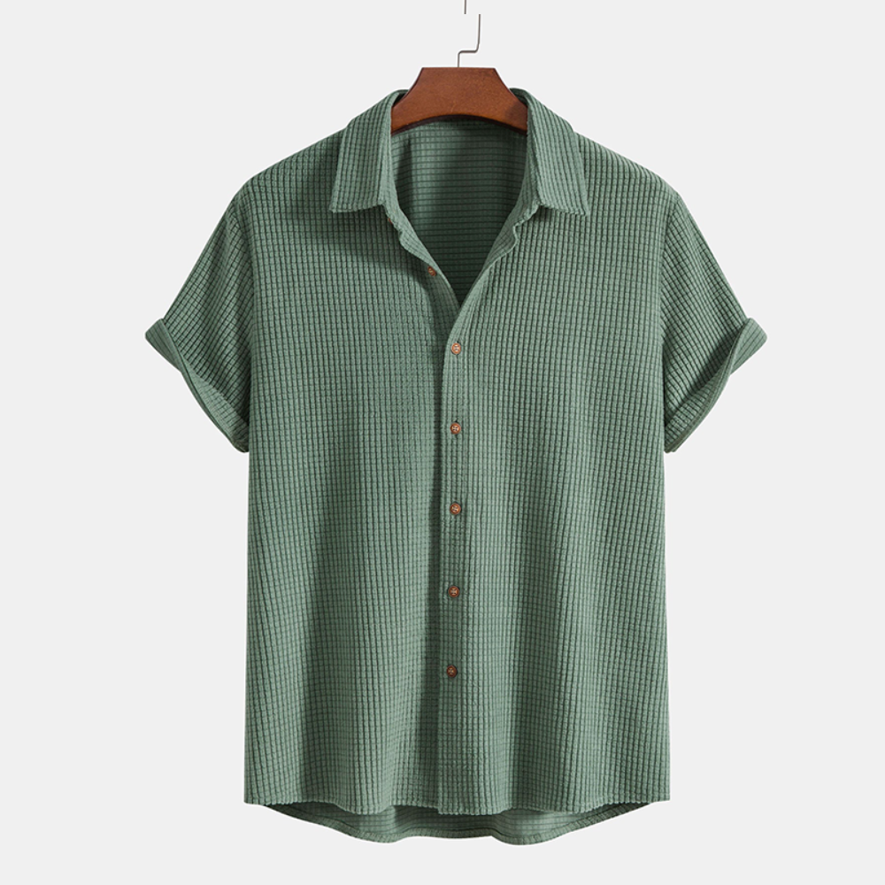 Men's Two Piece Waffle Set | Casual