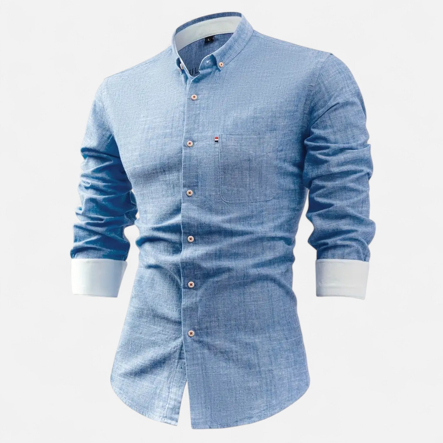 Men's Blend Shirt | Utility Pocket & Straight
