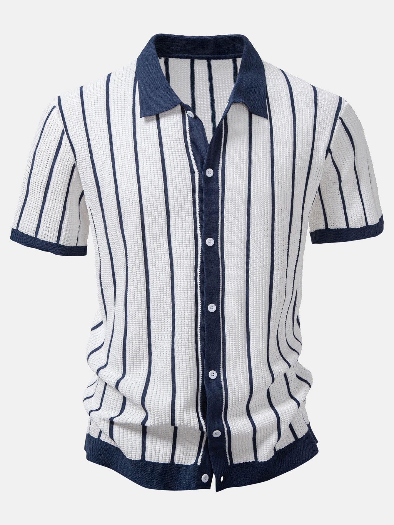 Men's Knit Shirt Vintage | Short Sleeve