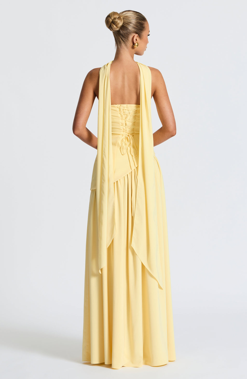 Women's Asymmetric Wedding Guest Dress | Maxi