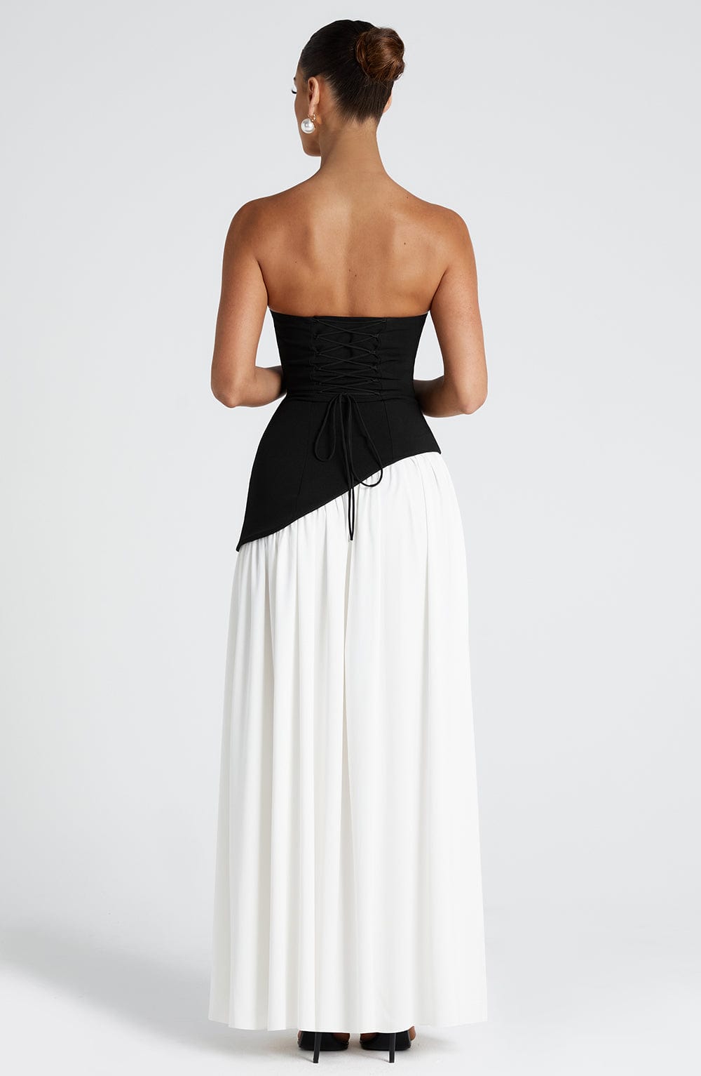 Women's Asymmetric Wedding Guest Dress | Maxi