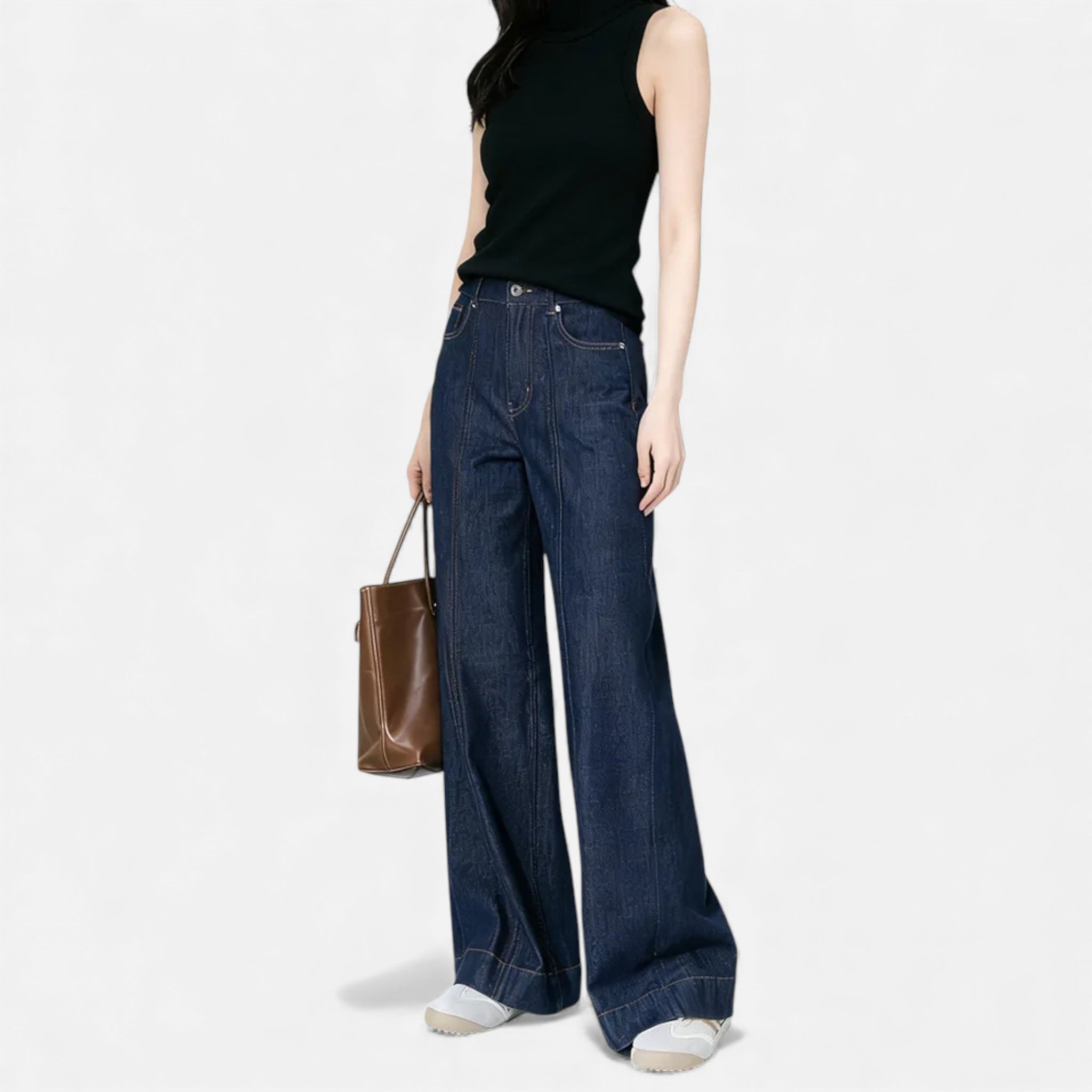 Women’s High Waist Blend Jeans | Wide Leg