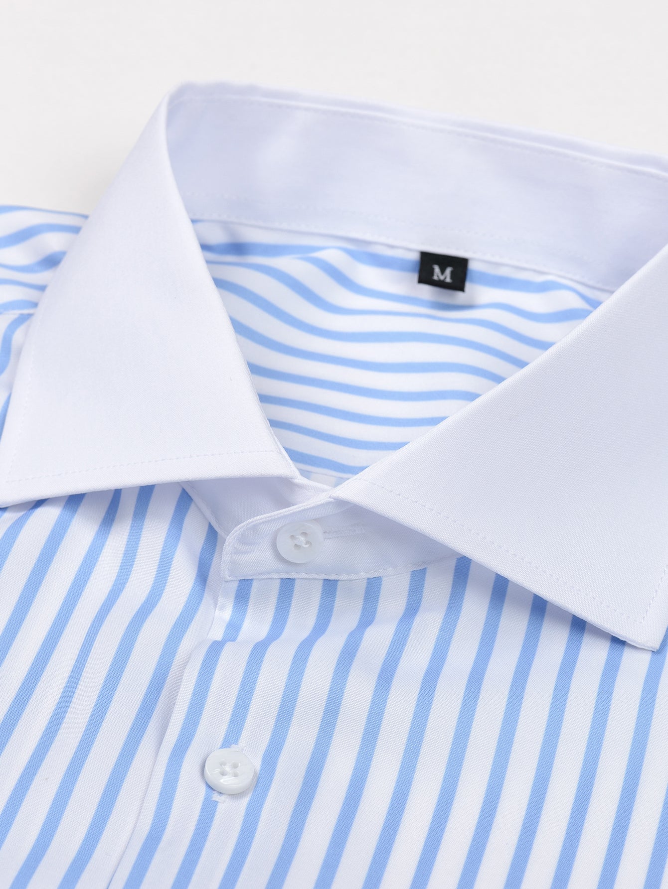 Men's Striped Shirt & Blend Trousers | Set