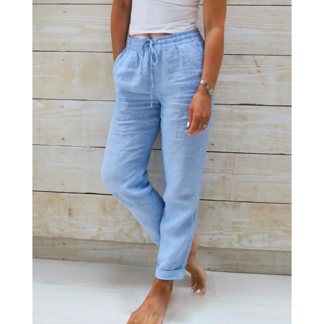 Women's Summer Trousers | Waistband