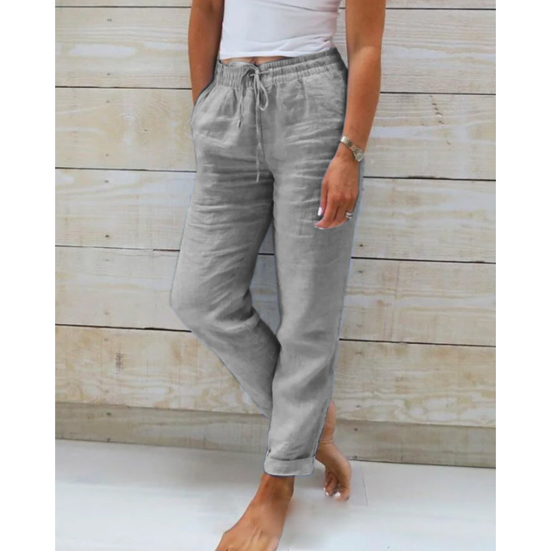 Women's Summer Trousers | Waistband