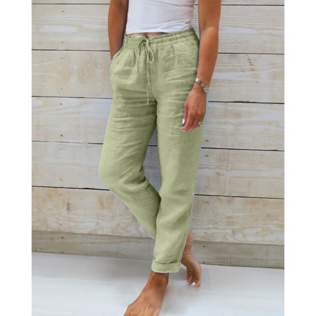 Women's Summer Trousers | Waistband