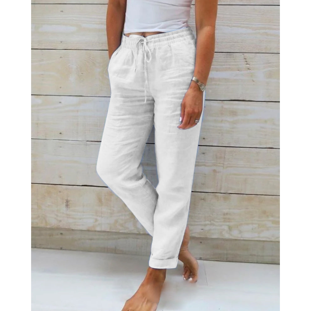 Women's Summer Trousers | Waistband