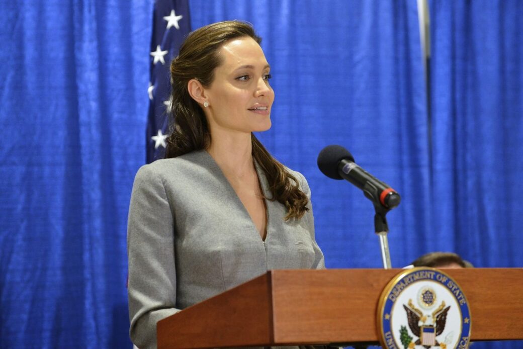UNHCR Special Envoy Jolie Pitt