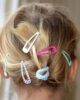 Colorful hair clips