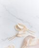 elegant hairpins on a marble surface